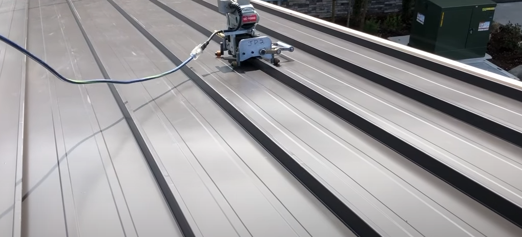 Precision Metal Roofing Company project