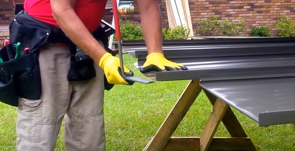 Precision Metal Roofing Company project