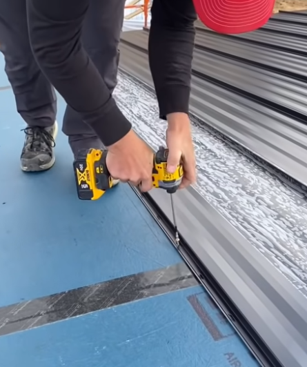 Precision Metal Roofing Company project