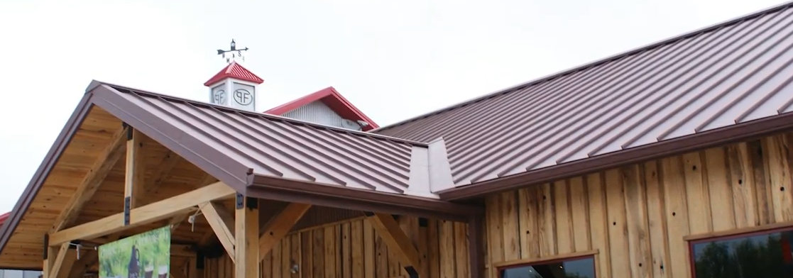 Precision Metal Roofing Company project